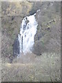 NG8217 : Waterfall in spate near Glenelg by Chris Denny