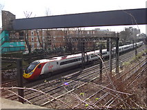 TQ2583 : Railway Lines Approaching Euston by Oxyman