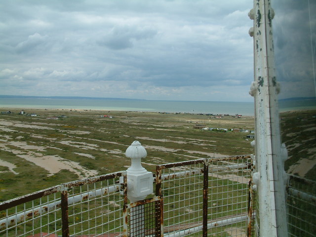 View from old lighthouse, Dungeness
