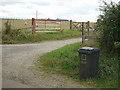 Cliff Farm entrance looking towards Kennington Cliff