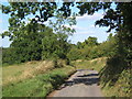 Lane near Baylham Common