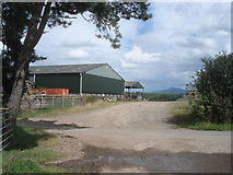SO4975 : Farm buildings at Priors Halton by Trevor Rickard