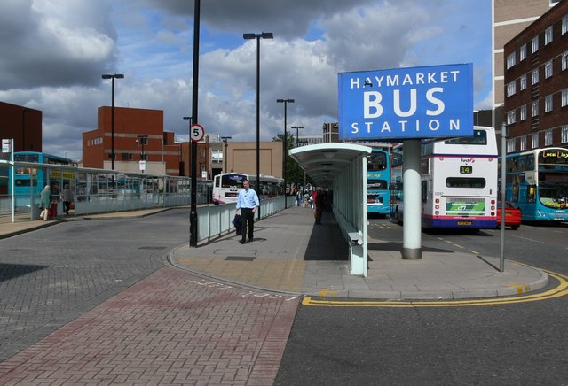 Haymarket Bus Station C Mat Fascione Geograph Britain And Ireland