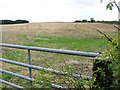Stubble field at Thornton Moor