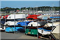 Dingis Harbwr Pwllheli Harbour Dinghies