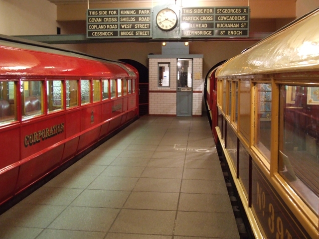 Glasgow subway exhibit