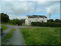 Track & farmhouse at Waun-y-mynach Common