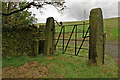 Old gate by Cross Land farm