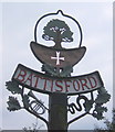 TM0254 : Battisford village sign by Andrew Hill