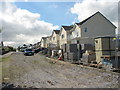 Recently built houses in the lower part of Bay View Road