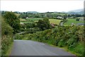 The Ballymackilreiny Road near Moneyslane