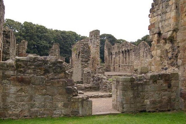 Another view of Basingwerk Abbey