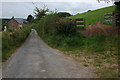 Country road at Roborough