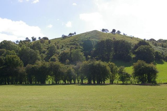 Small hill near Garth