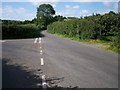 Kilmacanty Road at the junction of the road to Springhill Farm.