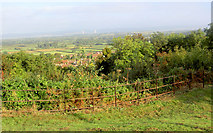 ST6083 : Viewpoint Almondsbury Hill. by Steve  Fareham