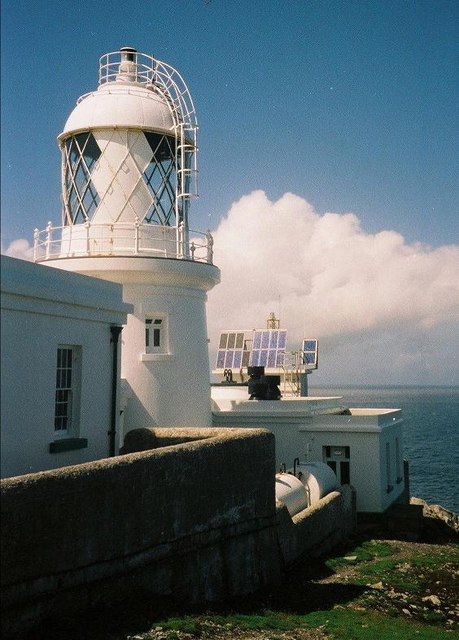 Lundy Island: the lighthouse at North West Point