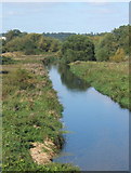 TM1249 : River Gipping view north from road bridge by Andrew Hill