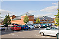 Waitrose supermarket and car park, Chandler