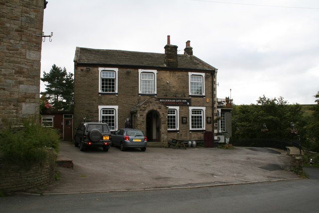 The 'Roggerham Gate Inn', Extwistle, Lancashire