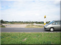 Looking towards airfield remains near Eye