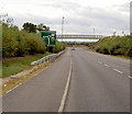 SE3910 : Footbridge over new bypass. by Steve  Fareham