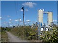 Cycle path and chemical works