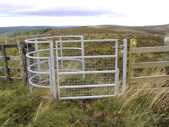 Walker's access gate on Blackgrain Height