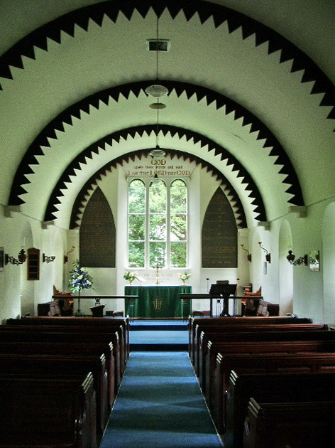 The Parish Church of Borrowdale with Grange, Holy Trinity Church, Grange, Interior