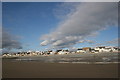 Borth beach at low spring tide