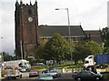 SJ8446 : St Giles' Church Street Newcastle-under-Lyme by Kerry Widdowson
