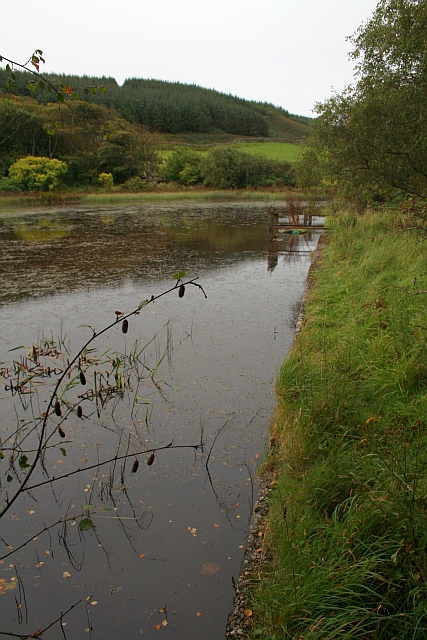 Dam at Loch an t-Olais.