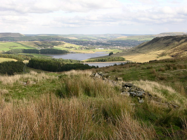 View down Grane Valley © liz dawson cc-by-sa/2.0 :: Geograph Britain ...