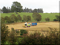 Combine Harvester, near Llangadfan