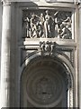 City of London: 15 Bishopsgate, EC2: doorway detail