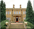 Entrance to Oulton Hall Hotel.