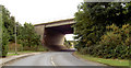 M62 bridge over B road.