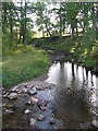 Flood channel of River Braan where it meets the Glenfender Burn