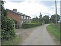 Houses near Laurel Farm, Starston