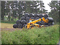 Stacking bales