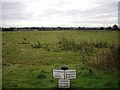 View over fields from Shropshire Union Canal