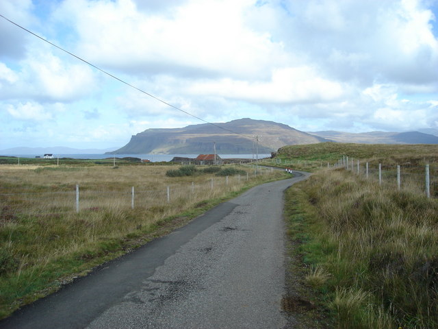 The road to Achnahard from near Ardtun