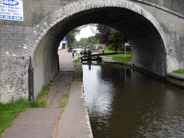 Stop Lock at Autherley Junction