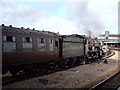 Great Western steam Loco King class  Weston-super-Mare Station