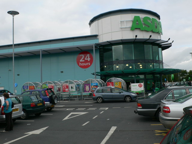 Asda, Hereford © Eirian Evans :: Geograph Britain and Ireland