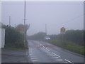 A misty first view of Penycoedcae