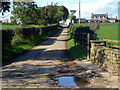 Track to West Trailtrow Farm