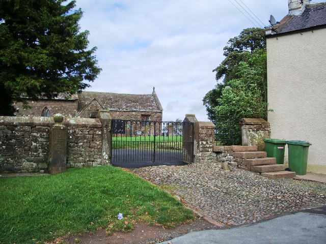 Entrance to St Mungo's Church, Bromfield
