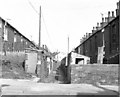 House backs, Ramsay Street and Corbett Street, Rochdale, Lancashire