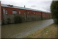 Industrial buildings beside the North Feeder Canal